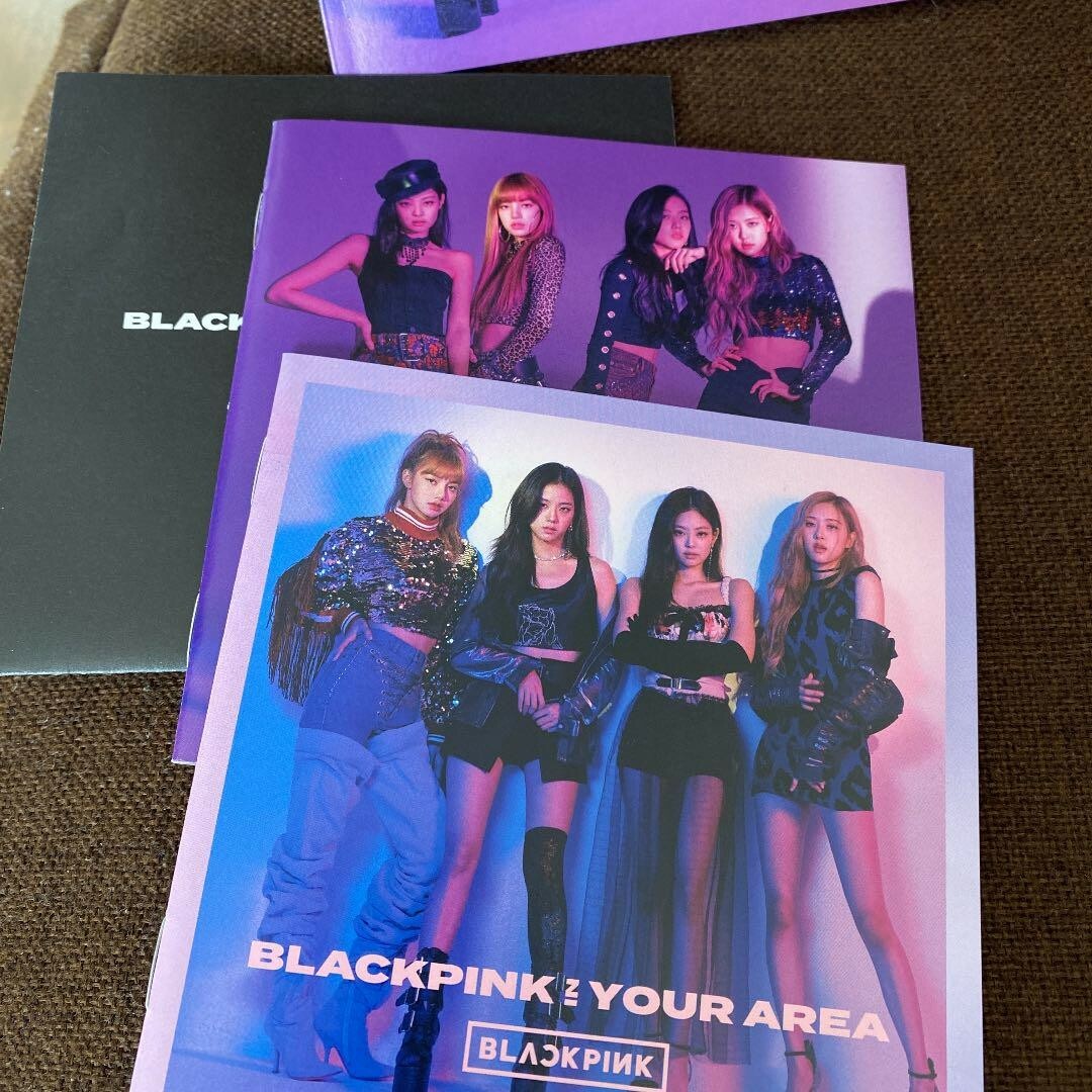 BLACKPINK IN YOUR AREA First Limited Edition (2 CD+DVD+Photobook) SPECIAL BOX