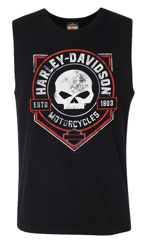 41862567/K137 Harley-Davidson Shirt Men's Ragged Willie G Skull Gr. L NEU