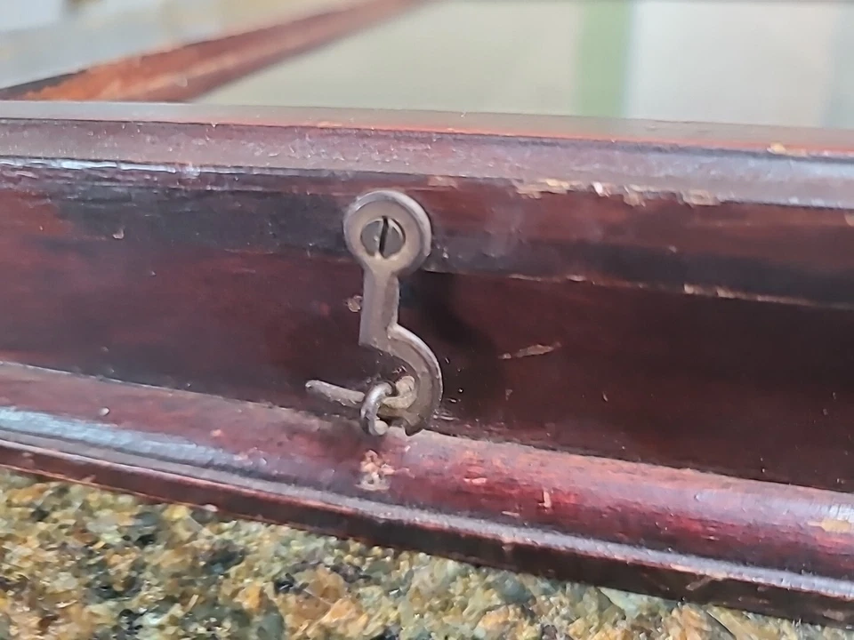 Vitrina de madera vintage para pluma estilográfica REXALL General Store "LA PLUMA REXALL" Foto 4 de 4