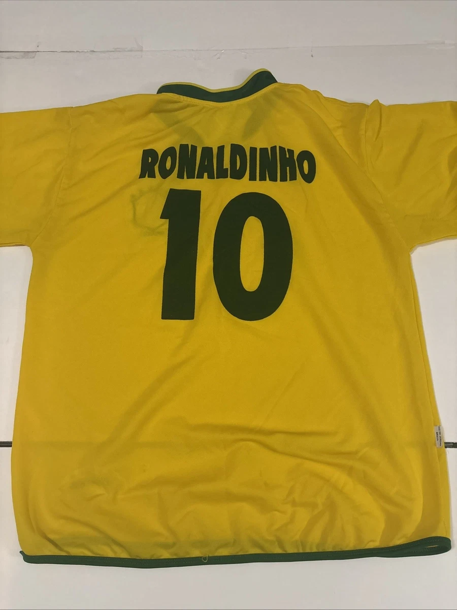 Ronaldinho National Team Soccer Fan Apparel & Souvenirs | Updated