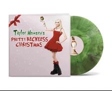 SIGNED! NEW! Taylor Momsen's The Pretty Reckless Christmas Green Smoke Vinyl