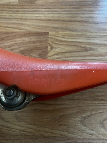 Selle BMX Vintage Royal MX – Old School, Fabriquée En Italie, Rouillée