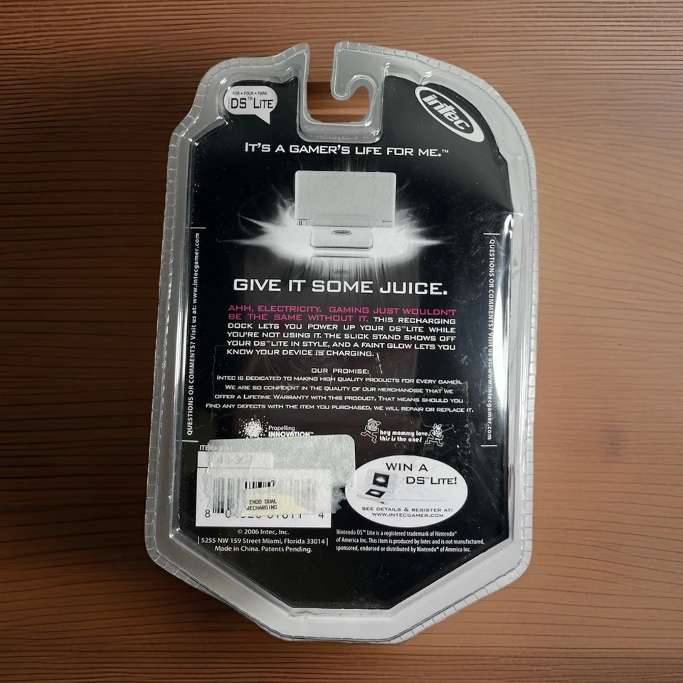 Intec Charging Dock for Nintendo DS Lite – Brand New Sealed Charger Stand - Image 2 of 2