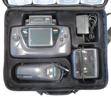 Vintage SEGA Game Gear Complete Portable Gaming System Bundle Parts or Repair