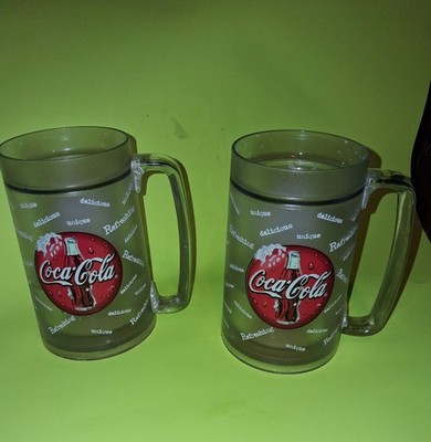 Coca-Cola Plastic Freezer Mug (Liquid Between Layers Has Floaters) (93)