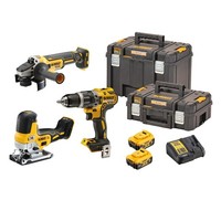 Dewalt Akku-Kombopack DCK329P2T-QW - 3Tlg. - 18V - 2X 5,0Ah Akku - Tstak‑Box