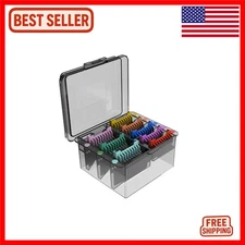 Professional 8 Pack Stainless Steel Pet Grooming Comb Set for All Breeds