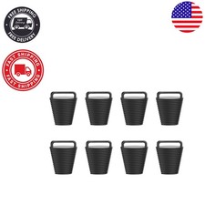 8 Pcs Waterproof Kayak Scupper Plugs with Silicone Handles Leak-Proof, 2 Sizes