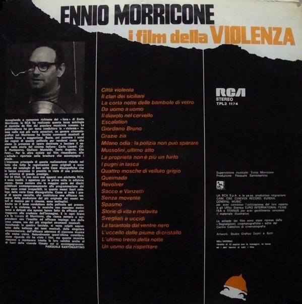 Ennio Morricone - I Film Della Violenza (2xLP) (Near Mint (NM or M-)) - 38934457 - Image 3 of 4