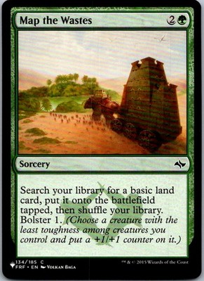 Map the Wastes The List Reprints NM Normal