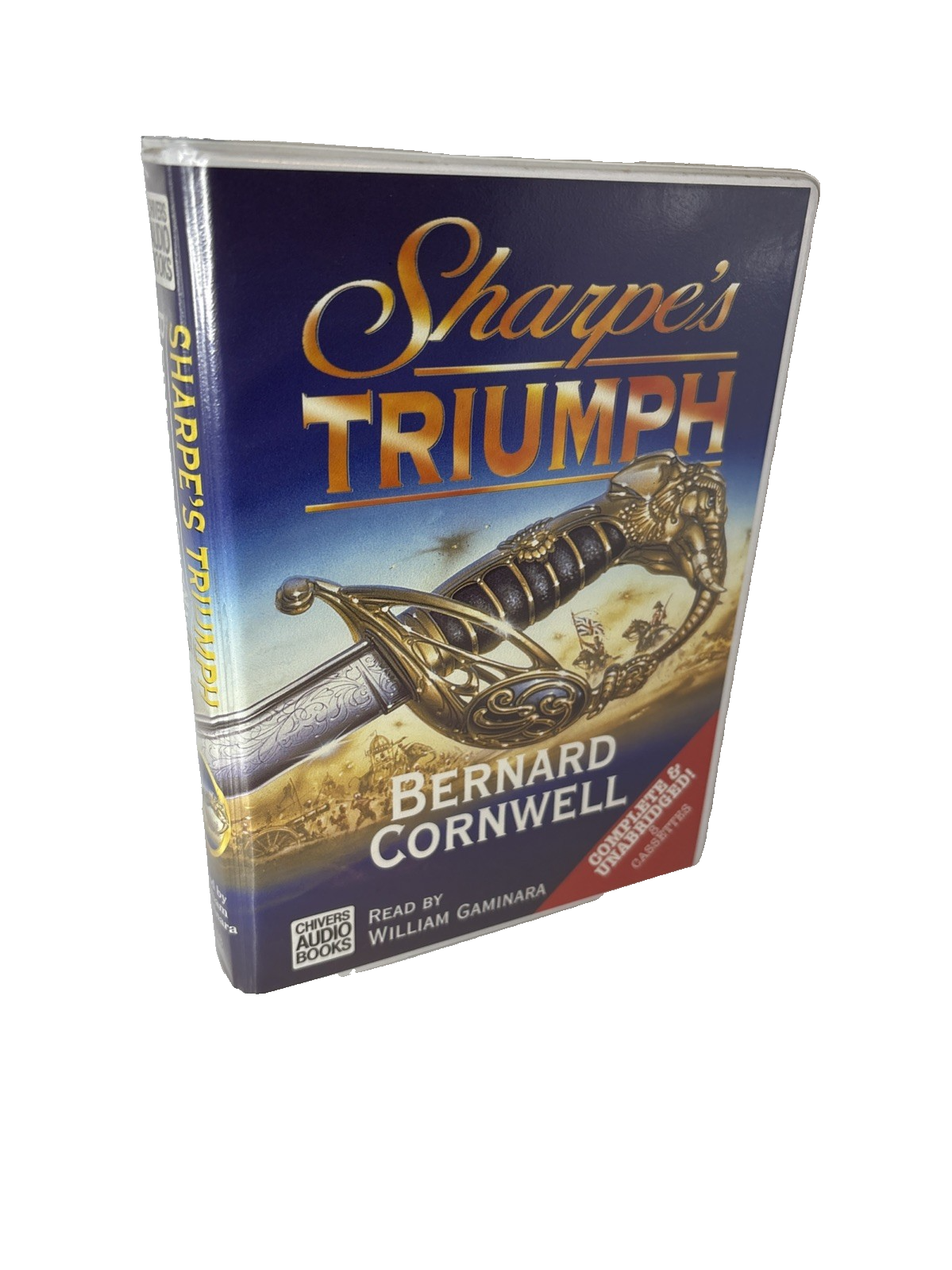 Sharpes Triumph Bernard Cornwell Unabridged Chivers Audiobook 8 Cassette Tapes