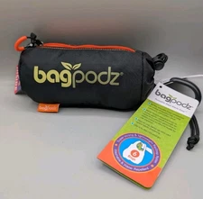 BAGPODZ  5 Reusable Sturdy Shopping Bags in Compact Pod w/clip Convenient & NEW