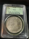 1886 Morgan Dollar MS 64 PCGS Original Green Label