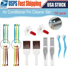 10X Air Conditioner Fin Cleaner Set Multifunctional Ai ConditionerFin CleanTool