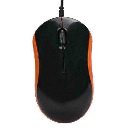 USB LED Wired Gaming Mouse Optical Type Office Mice Laptop K7 Lot BEST C5 A5X3 - Afbeelding 4 van 11