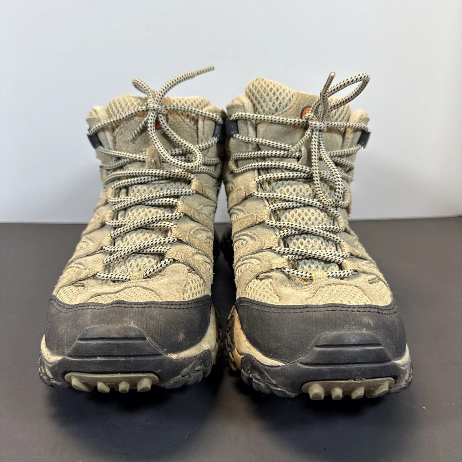 merrell moab ventilator mid taupe hiking boots