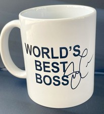 Steve Carell Signed Autographed Worlds Best Boss Mug The Office Psa/Dna Michael