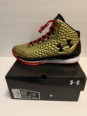 Under Armour Curry 1 Retro Nation's Finest Gold All American