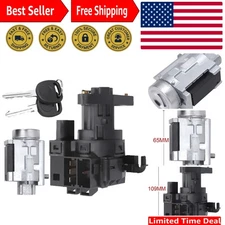 Portable Ignition Lock Cylinder with Keys for Chevy Impala, Malibu & Oldsmobile