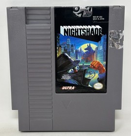 NES Nintendo - Nightshade - CIB Complete in Box - Tested (Ultra, 1992)