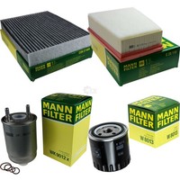 Mann Inspektionspaket Filterset FüR Renault Grand ScéNic III 1.9 Dci