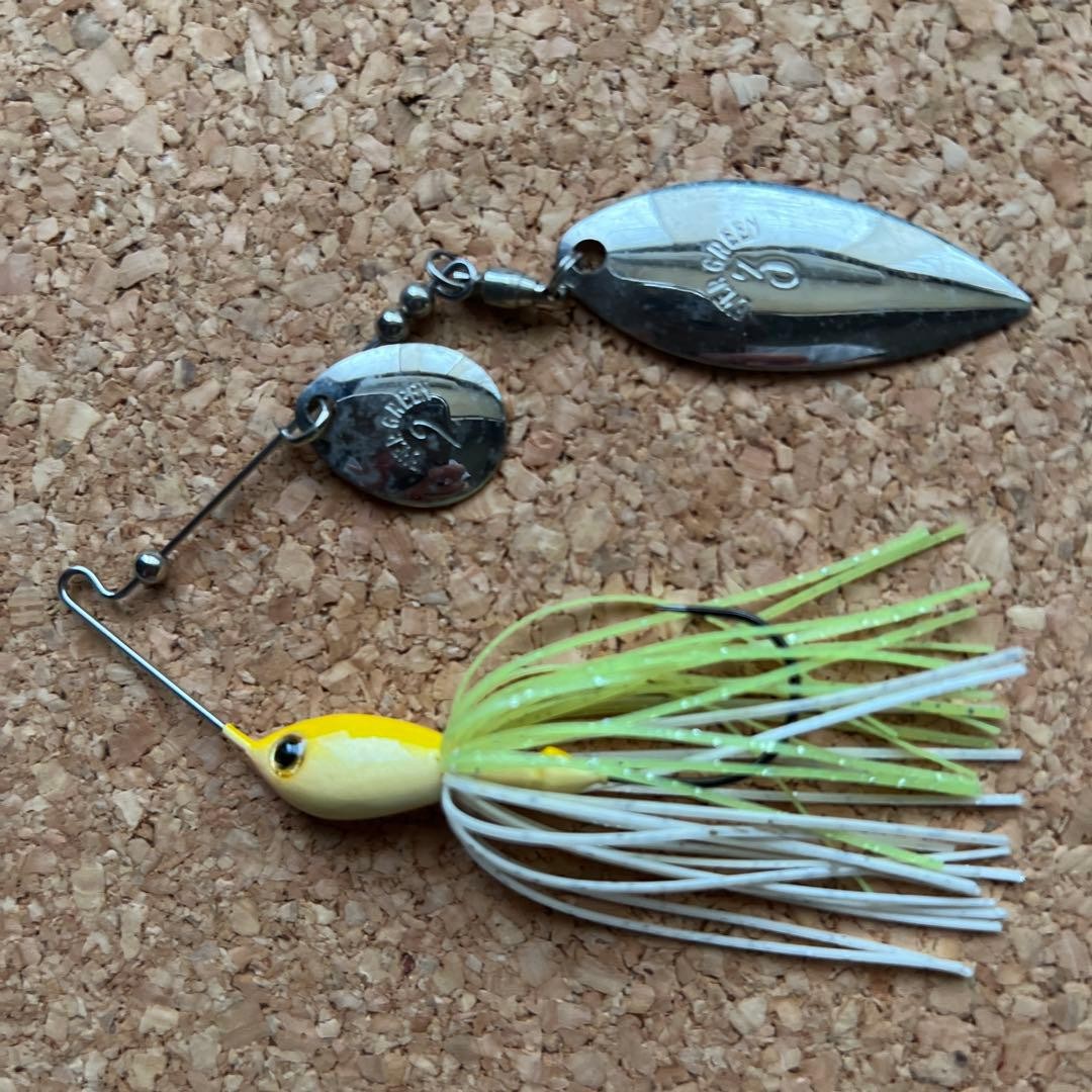 Evergreen Spinnerbait Set 16g & 10g Hard Lures Fishing Tackle New - Image 4