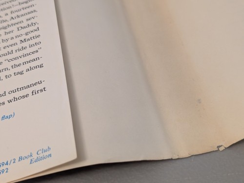 True Grit Charles Portis - 1968 Book Club Edition BCE Hardcover w/ Dust Jacket - 第 13/18 張圖片