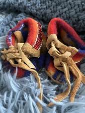Native American Baby Moccasins Pre-owned