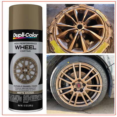 #ad #ad Bronze Wheels Rims Metallic Spray High Performance Rim Paint for Cars amp; Trucks $33.95