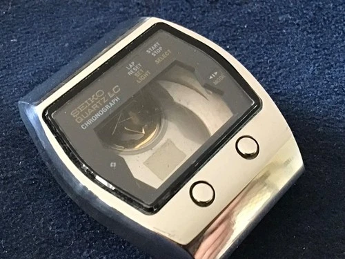 Vintage Seiko 0634-5000 Lcd Lcd Digital Watch Case
