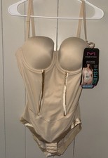 Maidenform Women's Ultra Firm Control Body Shaper 38C W/Convertible Built-In Bra
