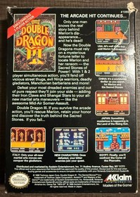 Double Dragon III NES | Complete in Box | Cart, Manual & Box | Authentic