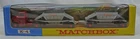 Lesney Matchbox King Size K-4b Fruehauf Hopper Train with Black Tyres