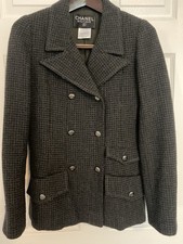 Chanel Boutique Women  s Double Breasted Jacket Blazer Size 38