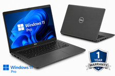 Dell Latitude Laptop Core i7 8th Gen 16GB RAM 512GB SSD Windows 11 Webcam WiFi