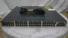 Cisco Catalyst 3750-X WS-C3750X-48T-S V03 Catalyst Network Switch