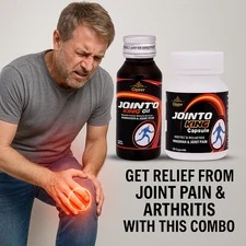 Cipzer Jointo King Combo 100ML + 60 Capsules | Relief For Arthritis & Joint Pain