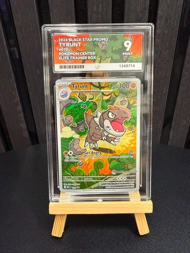 ACE 9 Tyrunt 070 Black Star Promo Pokemon Center Stamped
