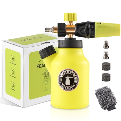 #ad REALYOU Foam Cannon up to 4500 PSI Foam Cannon for Pressure Washer with 1 4#x27;... $32.60