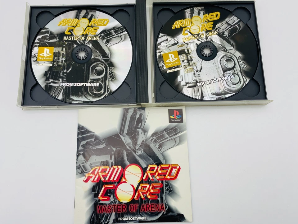 [Lot 3 Set ] Armored Core Project Phantasma Master Of Arena Playstation1 PS1 obi - Image 4 of 4