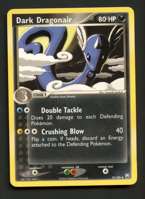 Dark Dragonair 32/109 Team Rocket Returns Heavily Played Uncommon Pokemon Card