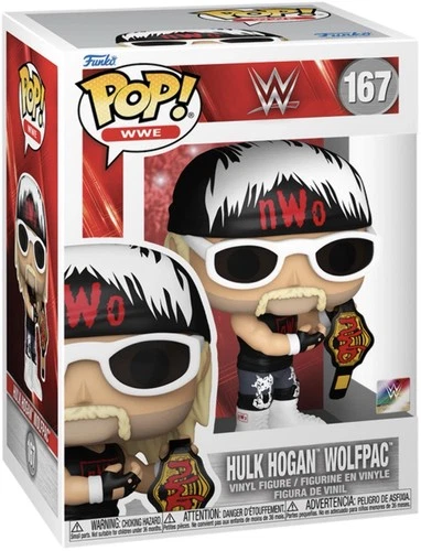 Hulk Hogan Wolfpac Funko POP WWE: #167 - NIB