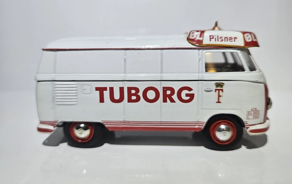 Minichamps 1:43 VW T1 LIEFERWAGEN DELIVERY VAN "TUBORG LIMITIERTE EDIT. 1344 PCS - Bild 3 von 4