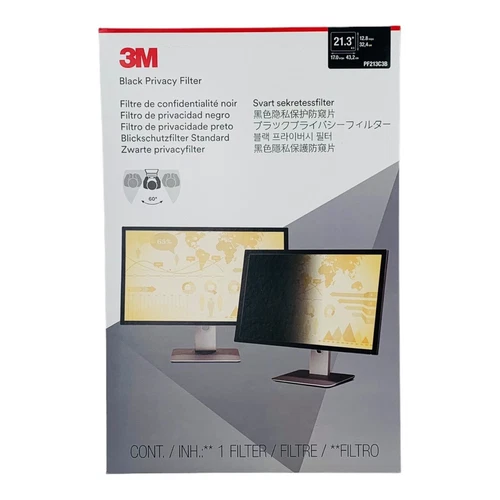 3M Privacy Filter for 21.3" Monitor 4:3, PF213C3B