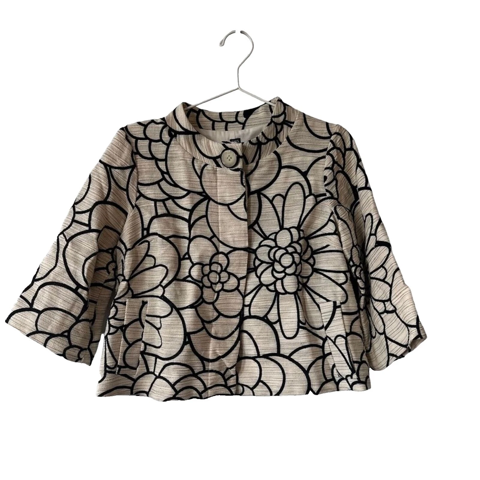 Saks Fifth Avenue Floral Coats, Jackets & Vests for Women