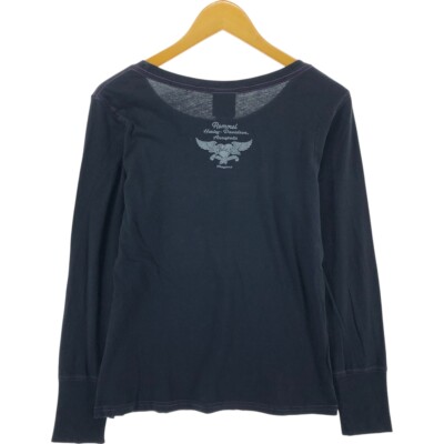 トップス Harley-Davidson long sleeve tee navy Amazon.com: Harley-Davidson Little Boys' #1 Super Soft Long