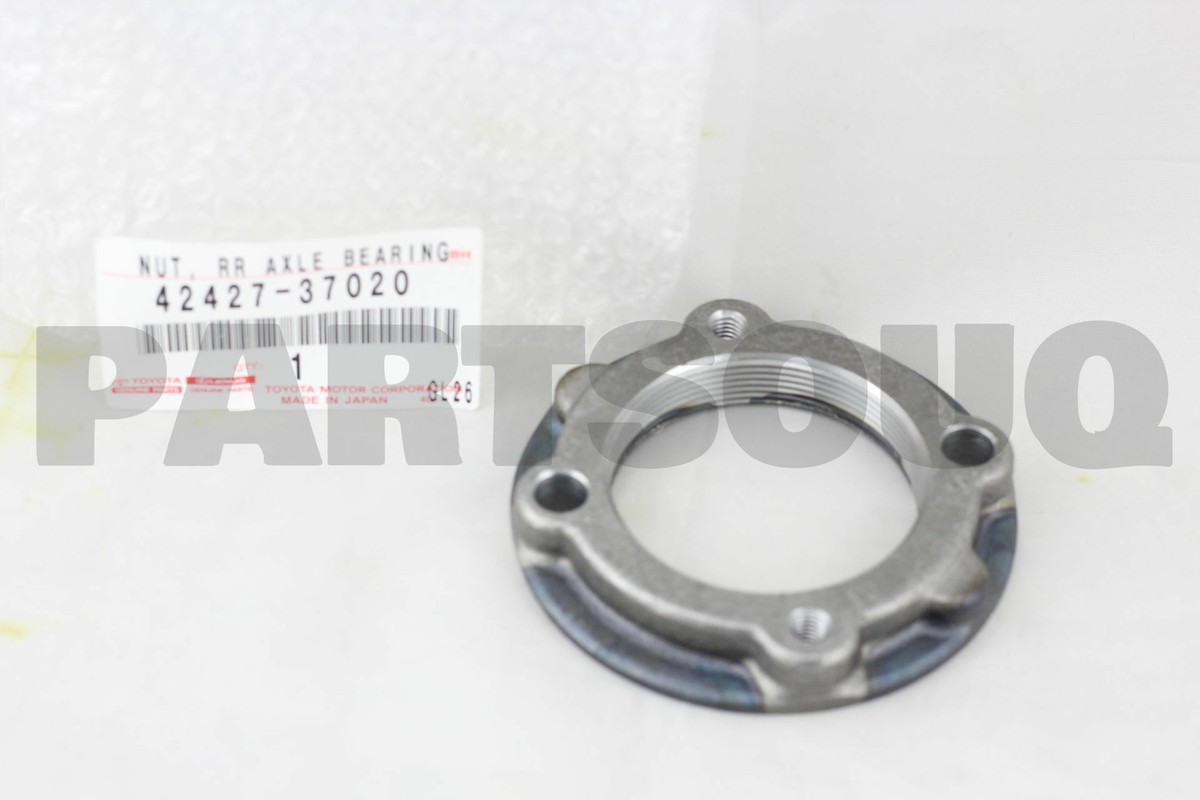 4242737020 Genuine Toyota NUT, REAR AXLE BEARING LOCK 42427-37020
