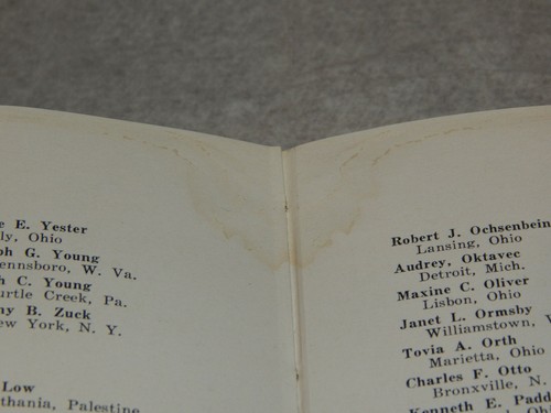 1949 Marietta College Marietta, Ohio The Mariettana,Yearbook - Picture 10 of 10