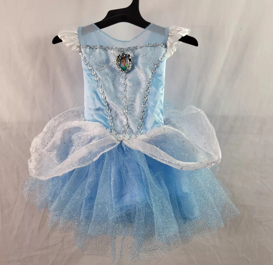 Disfraz Princesa Cenicienta Niñas Infante 6-12 Meses Vestido Azul Disney Bebé Nuevo Foto 3 de 4