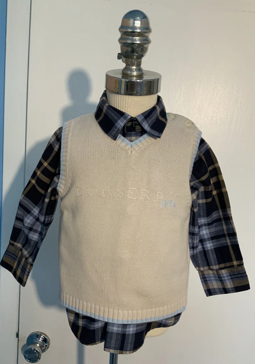 Burberry baby vest sale
